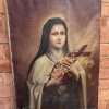 Saint Thérèse of Lisieux (The Little Flower) - Original Oil On Canvas
